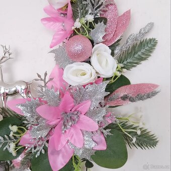 Vánoční zimní věnec - 2