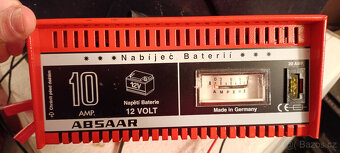 Nabíječka akumulátoru/autobaterií ABSAAR - 10A - 2