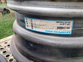 Plechové disky 6J x 14 rozteč 5x100 - 2