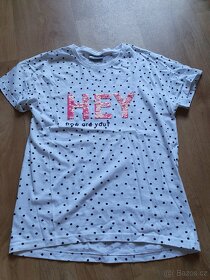 Set tří dívčích triček, krátký rukáv vel.146/152 - 2