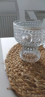 Pohary retro sklenene - 2