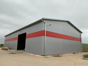 OCELOVÁ KONSTRUKCE HALY - MONTOVANÁ HALA 15x24x6m - 2