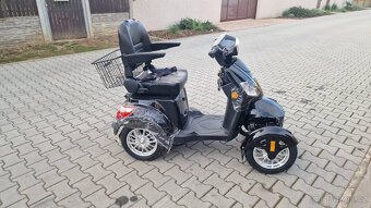 Elektrický čtyřkolový skútr 4GO,500 W 60 V 25 km/h černá - 2