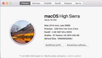 Apple iMac 21,5" late 2009 - 2