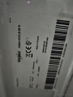 Pračka Indesit FWSG 61251 BEEN - 2