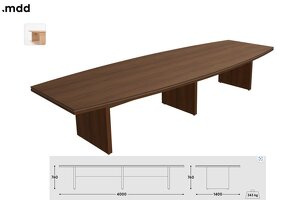 kancelářský konferenční stůl MDD Status - 2