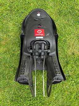HAMAX Cyklosedačka s uzamykatelnym zámkem Kiss black/red - 2