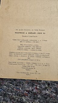 Starý školní plakát Nástroje a nářadí-kov III - 2