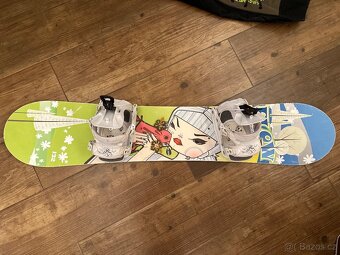 Prodám SNB Flow s vázáním Flow -132 cm - 2