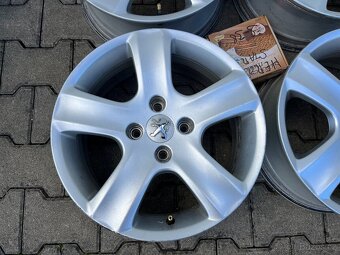 4x litá kola 4x108 R16, Peugeot / Citroen,+ šrouby - 2