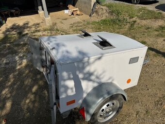 Vozík na přepravu psů - 2 boxy - 2
