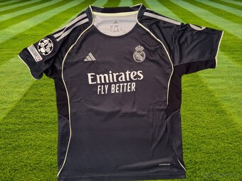 dětský dres Mbappé #10 venkovní černá edice Real Madrid CF - - 2
