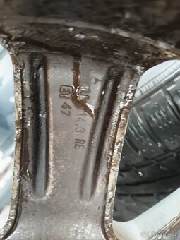 ORIG.ALU RENAULT 17...zimní pneu...sada - 2