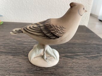 Porcelánová soška Ptáček Royal Dux Czechoslovakia - 2