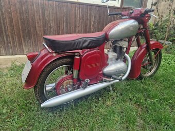 Patina Jawa 250 typ 559 rv 67 platne doklady biele spz - 2