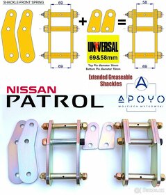 HOUPAČKA LISTOVÉHO PERA NISSAN PATROL K160/260 - 2