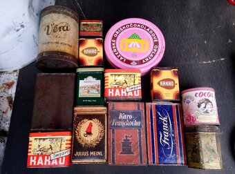 Pěkné staré plechovky - 2