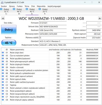 extérní HDD WD Elements Portable 2TB - 2