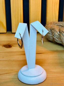 Zlaté náušnice 1,39g - 2