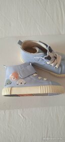 Dětské bleděmodré boty vel.23, značky H&M - 2