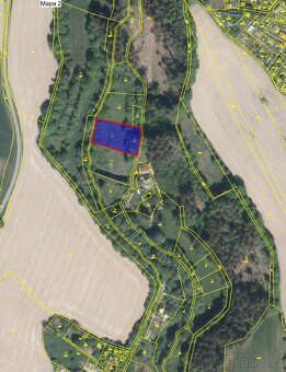 Prodej zahrady 1 831 m² - 2