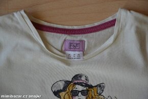 Dětské dívčí triko dlouhý rukáv - 2