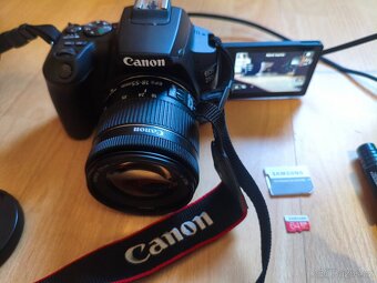 CANON EOS 250D + 18-55 IS STM + přísl. - 2