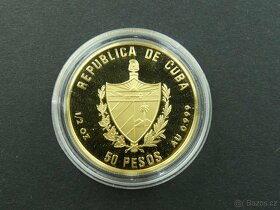 Zlatá investiční mince 1/2 OZ Kuba - 2