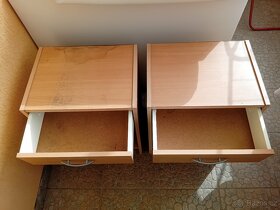 2x skříňka (noční stolek) - 2