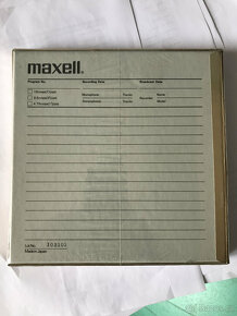 MAXELL UD 25-120 magnetofonová páska nová - 2