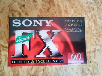 Audiokazety SONY FX 90 - 2