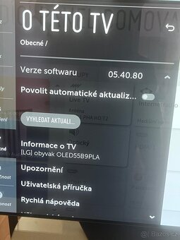 Prodám TV LG 55" - LG OLED55B9PLA. - 2