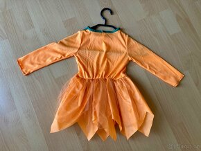 Halloweenské dýňové šaty/kostým vel. 3-5 let - 2