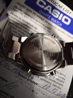 Hodinky Casio EDIFICE EFV-C110D-1A4VEF záruka - 2