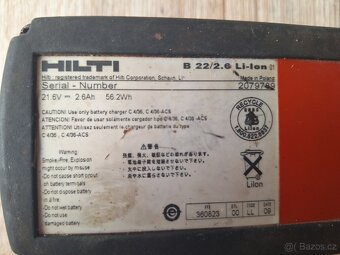 CPC Li-Ion Baterie Hilti B22 - 2
