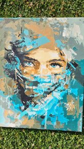Obraz,40x50 cm akrylové barvy,plátno - 2