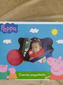 Dětský cestovní polštářek kolem krku Peppa pig - 2
