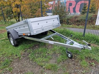 Přívěsný vozik AGA KIT EM-3 D-233cm,Š-130cm sklopný - 2