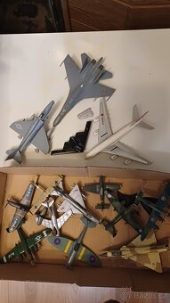 letadla kovove modely-sada - 2