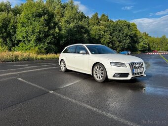 Audi S4 B8 3.0 TFSI Avant – 245 kW – 2009 – Bílá – 234 000 k - 2