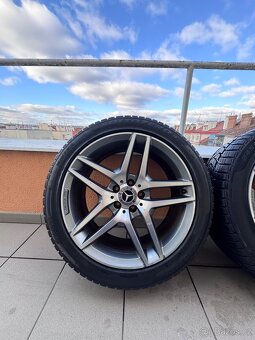 Originál Zimni M+S Alu kola Mercedes benz R19 Pirelli - 2