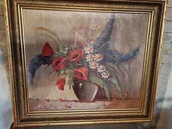 Obraz olej/plátno r.1887-1952-1964 od Hály a Šimona, - 2