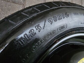 Dojezdové kolo Mercedes R16 nové 5x112 - 2