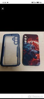 Samsung Galaxy A15 4G modrý+kryty - 2