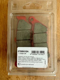 Brembo destičky na moto - 2
