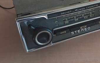 Becker MONZA Cassette - chrom.verze 60.- 70.léta - 2