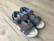 Dětské sandály kožené,jednou nošené,vel.27 - 2