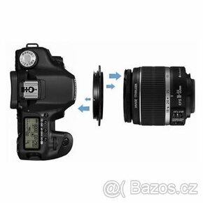 Canon EOS reverzní makro adaptér 58mm pro Canon 18-55 - 2