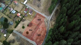 Pozemky Lipno nad Vltavou, 1825 m² - 2