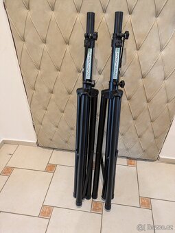 Stojan na reproduktory Pronomic SPS-1S BK, ocel, černý 2ks - 2
